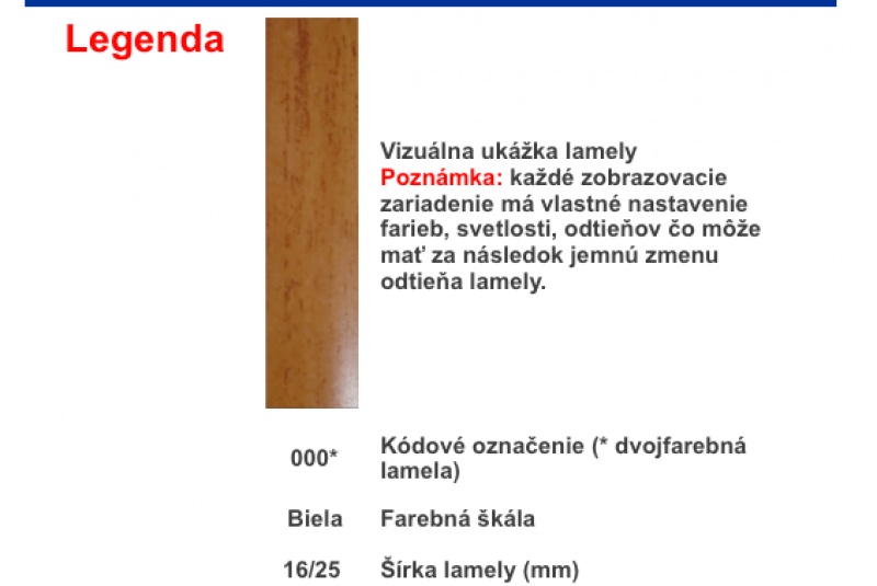 Farba tienenia lamely